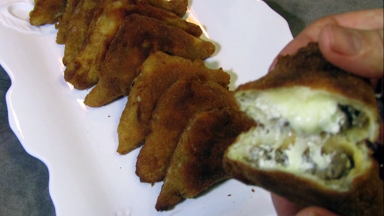 أروع  فطائر مثلثة مقرمشة بدون عجين بدون فرن بدون جهد رووعة في المذاق فطائر سريعة