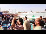صدى البلد | افتتاح جابر نصار لحمامات سباحة جامعة القاهرة