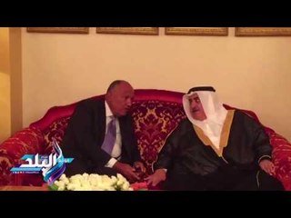 صدى البلد | وزير الخارجية يصل إلى المنامة للمشاركة في الاجتماع الرباعي العربي