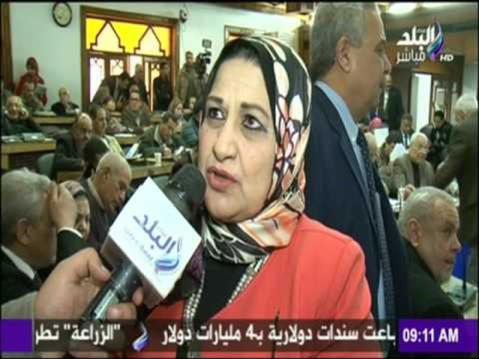 صباح البلد - أجتماع الجمعية العمومية لشعبة الغزل والنسيج بنقابة المهندسين