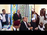 صدى البلد | احتفالا بالعيد القومى لمطروح وزير الاوقاف ومحافظ مطروح يفتتحان مسجد ابو بكر الصديق