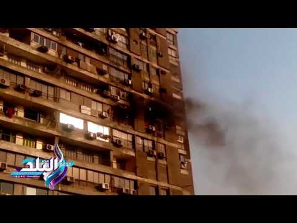 صدى البلد | حريق بمبنى مباحث الآداب بالمهندسين.. و10 سيارات إطفاء لإخماده