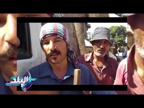 صدى البلد | عمال نظافة بالدقهلية يطالبون برفع راتيهم وتثبيتهم