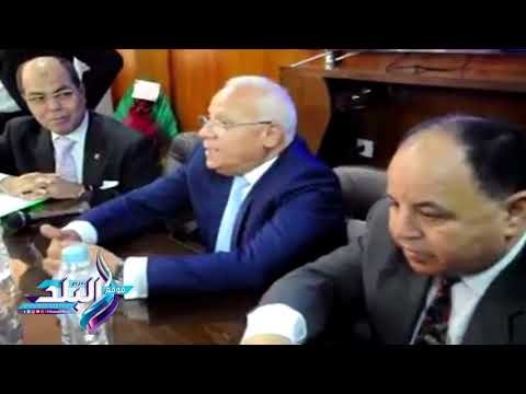 صدى البلد | الغضبان ومعيط يفتتحان مركز التدريب بالمديرية المالية ببورسعيد