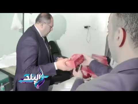 صدى البلد | محافظ سوهاج يشارك الأطفال الأيتام فرحتهم بالعيد ويزور المرضي بالمستشفي العام