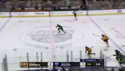 ECHL Norfolk Admirals 1 at Worcester Railers 3