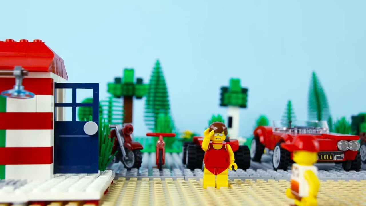 LEGO City Shark Attack STOP MOTION LEGO Shark Attack Brick Building | LEGO City | By Billy Bricks