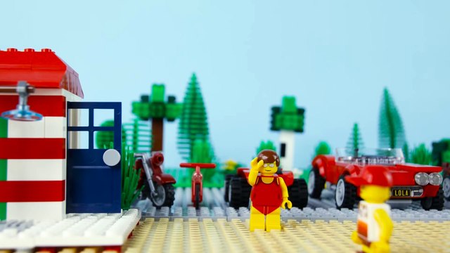 LEGO City Shark Attack STOP MOTION LEGO Shark Attack Brick Building | LEGO City | By Billy Bricks