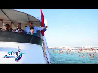 صدى البلد | محافظ مطروح يشارك العروض البحرية العيد القومى