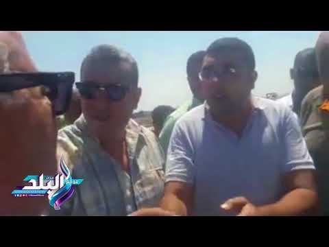 صدى البلد | .محافظ بورسعيد يحيل مخالفات محطة صرف صحى ببورفؤاد للنيابة العامة