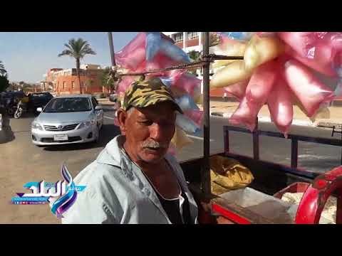 صدى البلد | بائع غزل البنات بطور سيناء: ادعوا بالفوز لمصر واللى يسعد مصر يسعدنا