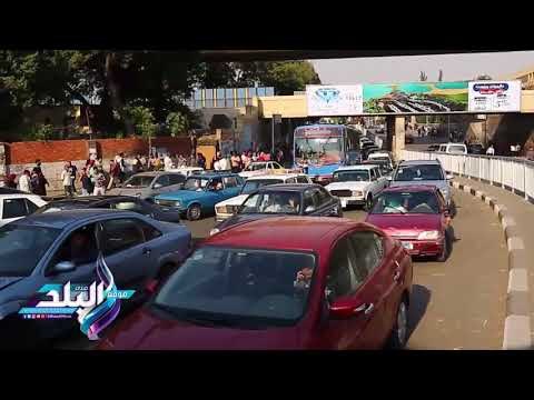 صدى البلد | زحام مروري في ميدان العباسية وشارع الخليفة المأمون