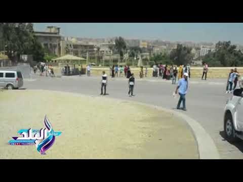 صدى البلد | الاهرامات تفتح ابوابهم امام المواطنين للاحتفال بالعيد