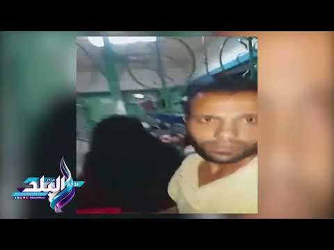 صدى البلد | أمن مستشفي كفر الشيخ العام يدخن السجائر داخل العناية المركزة