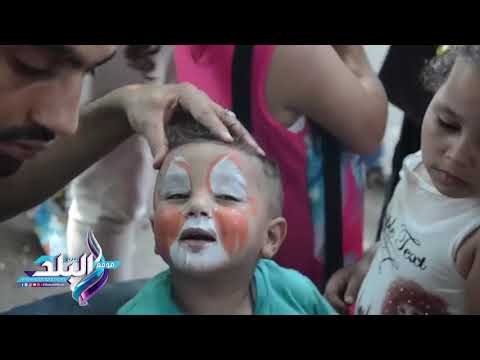 صدى البلد | احمد يرسم على وجوه الأطفال داخل حديقة الحيوان منذ 8 سنوات لإسعادهم