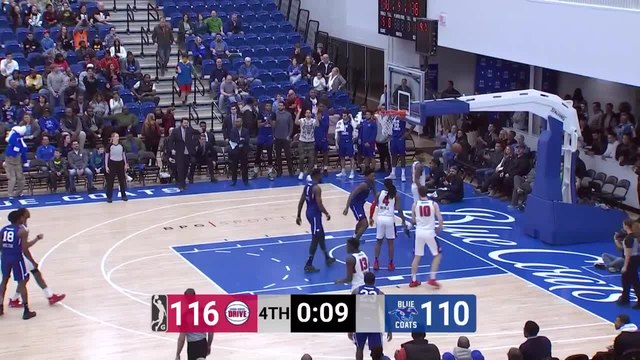 Norvel Pelle Tallied 22 PTS & 18 REB For Delaware Blue Coats On Saturday