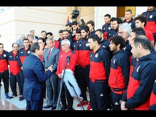 مع شوبير - الكابتن عن استقبال الرئيس لبعثة المنتخب المصري " لفتة رائعة "