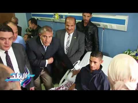 صدى البلد | مصابى حادث الواحات : ننتظر الشفاء بـ فارغ الصبر لاستكمال مسيرة الدفاع عن الوطن