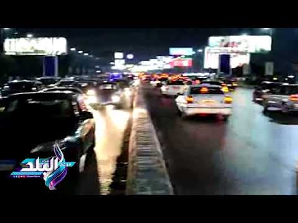 صدى البلد |  مسيرات بالسيارت والدراجات النارية على كوبري اكتوبر إحتفالا بالتأهل للمونديال.. شاهد