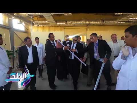 صدى البلد | عقل والزغبي يتفقدان مصنع لوحات الطاقة الشمسية بمدرسة الصناعات الثانوية بطور سيناء