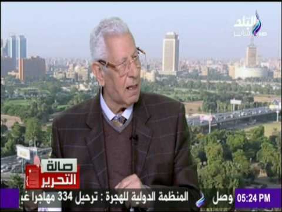صالة التحرير - مكرم محمد أحمد: لوزير التموين ال...