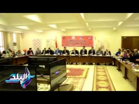 صدى البلد | محافظ بني سويف يتسلم درعي الصحة وتعليم الكبار