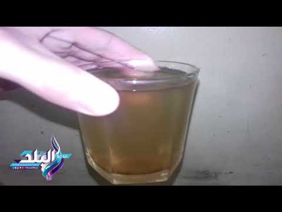 صدى البلد | شاهد ..مياه شرب القليوبية غير صالحة...