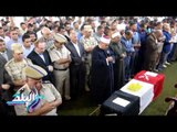 صدى البلد | محافظ بني سويف يتقدم الجنازة العسكرية للشهيد 