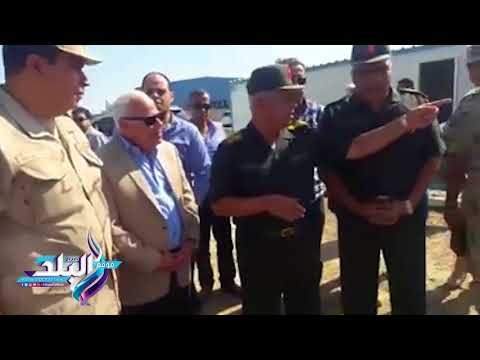 صدى البلد | الغضبان والوزير يتفقدان أعمال إنشاء 118 مصنعا للشباب ومحور 30 يونيو