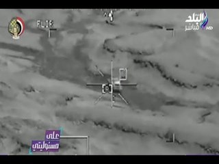 على مسئوليتي - أحمد موسى - خبير عسكري يعرض فيديو حي لتدمير مخازن السلاح بجبل الحلال