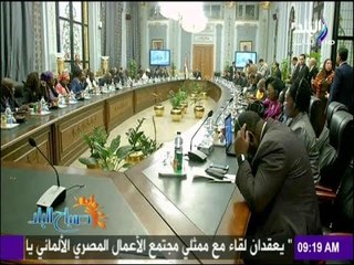 صباح البلد - وفد من كبار الإعلاميين والصحفيين الأفارقة فى مجلس النواب