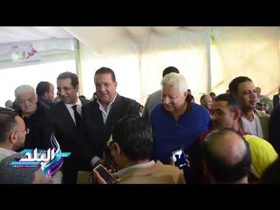 صدى البلد | وصول مرتضى منصور إلى مقر الزمالك لمتابعة الانتخابات