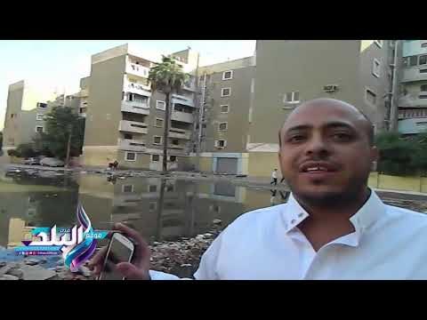 صدى البلد | أهالي «التعاونيات» بالفيوم يستغيثون من غرق المنطقة في الصرف الصحى