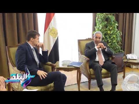 صدى البلد | وزير التجارة يبحث مع سفير بريطانيا مستقبل العلاقات الاقتصادية المشتركة
