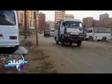 صدى البلد |  إنتشار السيارات الأجرة بدون لوحات معدنية بشارع ناهيا بسبب الغياب الأمني
