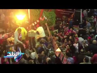 صدى البلد |  قائمة طاهر توزع هدايا على ناخبي الأهلي قبل غلق باب التصويت