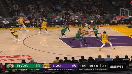 Boston Celtics at Los Angeles Lakers Recap Raw