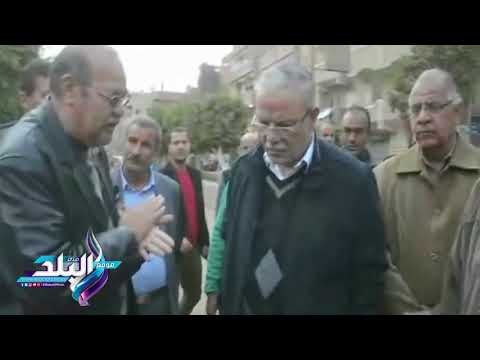 صدى البلد | محافظ المنيا يتابع اعمال اصلاح وصيانة ماسورة صرف بمركز بني مزار