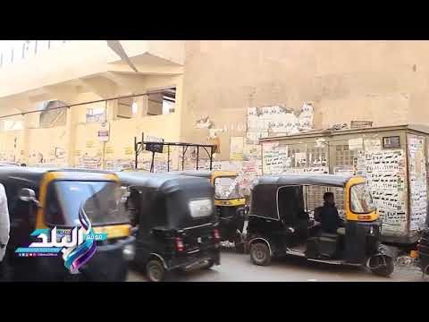 صدى البلد | انتشار الباعة الجائلين ومواقف التكاتك أزمة تهدد حدائق المعادي