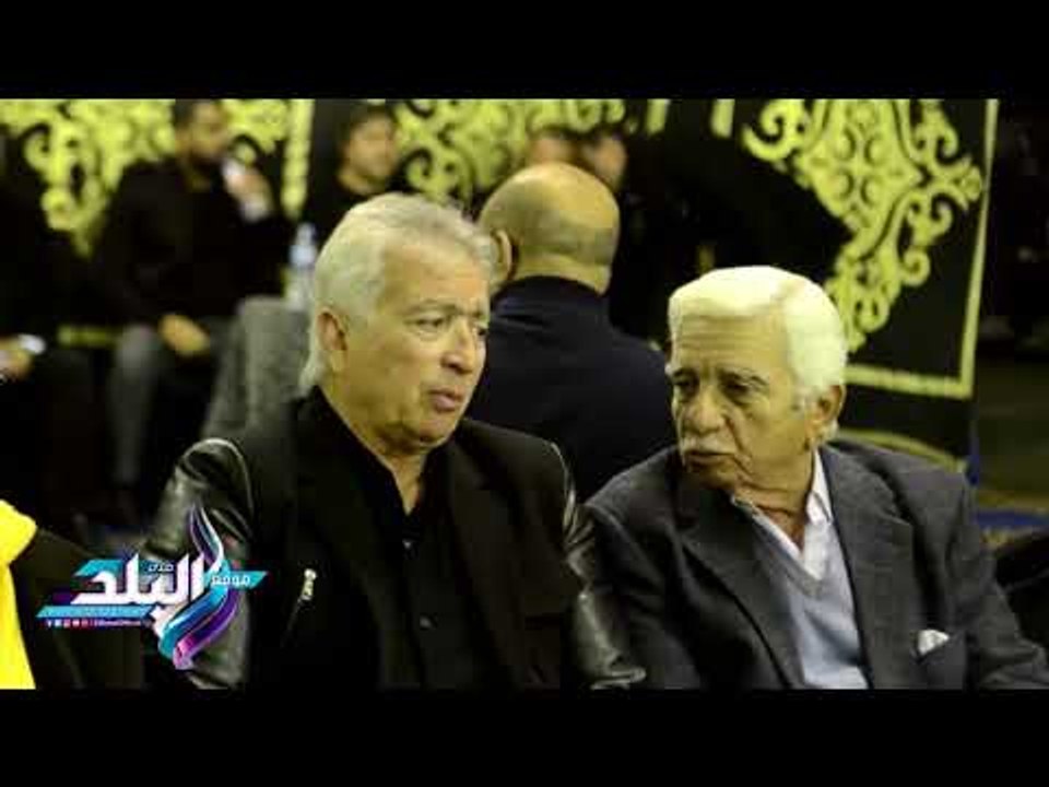 صدى البلد | أبو رجيلة وحلمي طولان يصلان عزاء أحمد رفعت