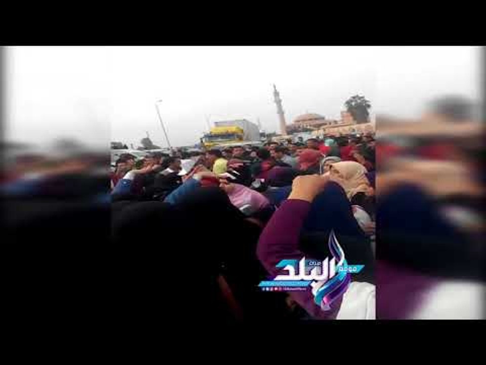 صدى البلد |  طلاب أزهر الزقازيق ينظمون مظاهرة تنديدا بقرار ترامب