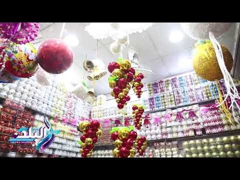 صدى البلد | قبل راس السنة..تعرف علي اسعار بابا نويل وشجرة الكريسماس