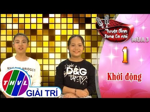 THVL | Tuyệt đỉnh song ca nhí Mùa 3 - Tập 1[4]:Đừng ngồi yên trong bóng tối -Phương Linh, Minh Anh