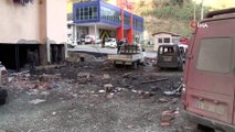 Trabzon’da Patlamanın Boyutu Gün Ağarınca Ortaya  Çıktı