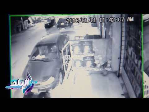 صدى البلد | شاهد.. لحظة اطلاق النيران علي محل خمور بالعمرانية وهروب المتهمين