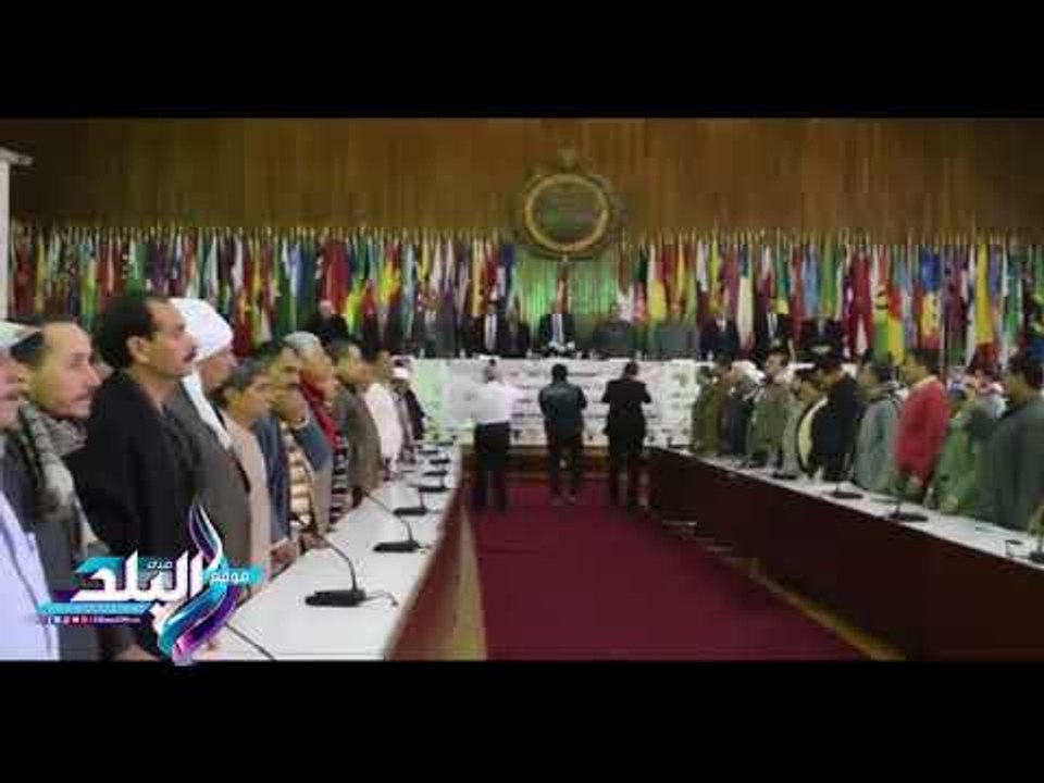 صدى البلد | دقيقة حدادا على أرواح شهداء كنيسة حلوان بحفل تكريم مزارعي القطن