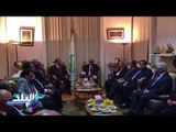 صدى البلد |  رئيس «النواب» يطمئن أبو العينين: سنكون داعمين ومساندين للاتحاد العربي للتحكيم