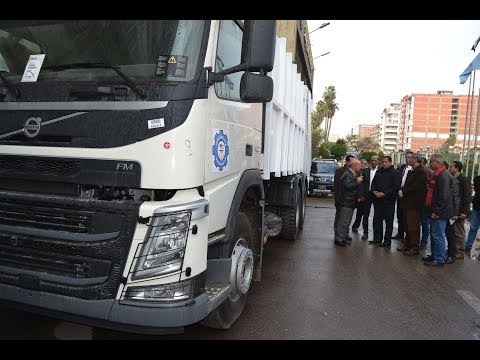 صدى البلد | محافظ الغربية يتفقد سيارات مكابس بتكلفة 4 مليون جنيه بطنطا