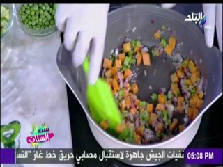 ست الستات - طريقة عمل صينية جولاش باللحم المفروم، وشوربة خضار