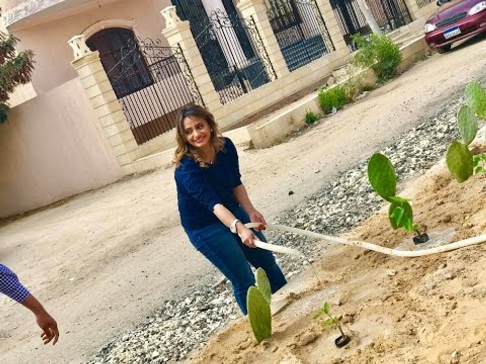 على ذمة التحقيق - هند النعسانى تزرع "شجرة " مثم...